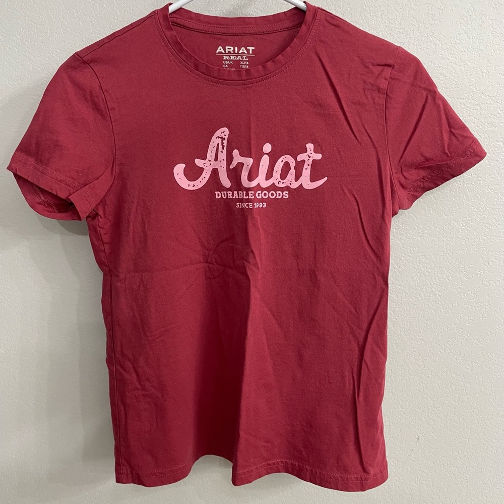 Ariat Maroon Graphic Tee